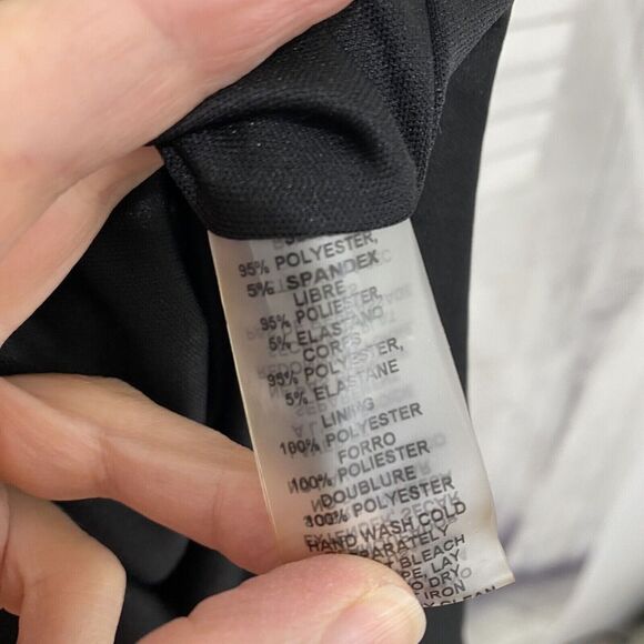 Vince Camuto dress sequined Black 3/4 Balloon Sleeve Crew Neck Sequin size 0 - Picture 15 of 15